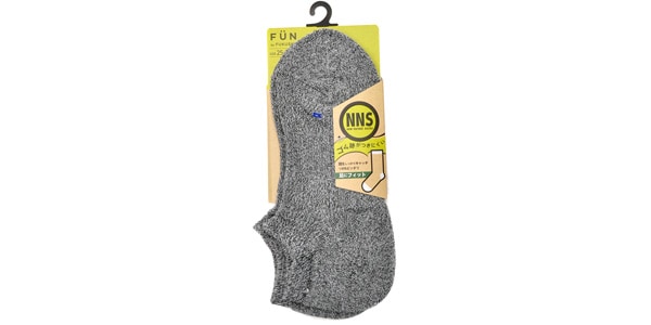 fukuske FUN ( フクスケファン )  / FF NewNormalSocks スニーカー　グレージュ　25.0～28.0cm