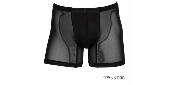 fukuske:beauty and function / All Mesh Fabric Boxer Briefs Black M