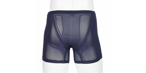 fukuske:beauty and function / All Mesh Fabric Boxer Briefs Navy LL画像4