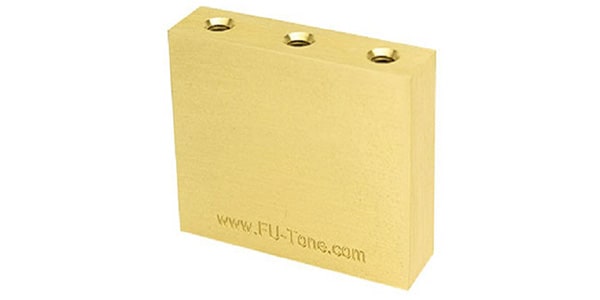 FU-Tone / Brass Sustain Block for Gotoh 37mm