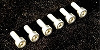 FU-Tone / Stainless Saddle Mounting Screw Set (6)