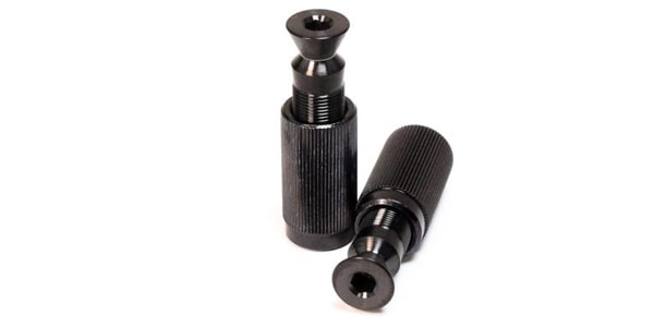 FU-Tone / Titanium Bridge Posts - BLACK
