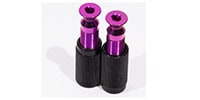 FU-Tone / Titanium Bridge Posts - Purple