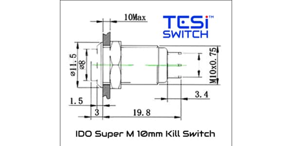 FU-Tone ( エフユートーン )  / Tesi Kill Switch Stainless画像2