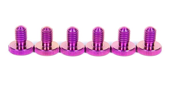 FU-Tone ( エフユートーン )  / Titanium Fine Tuners Set (6)-PURPLE