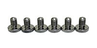 FU-Tone / Titanium Fine Tuners Set (6)-SILVER