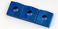 FU-Tone / Titan Lock Nut Block Set (3) Blue