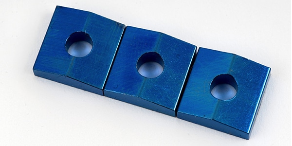 FU-Tone ( エフユートーン )  / Titan Lock Nut Block Set (3) Blue