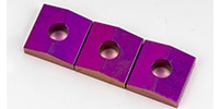 FU-Tone / Titan Lock Nut Block Set (3) Purple