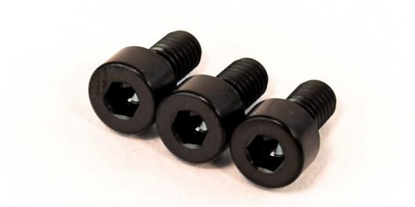 /Titanium Nut Clamping Screw Set (3) BLACK