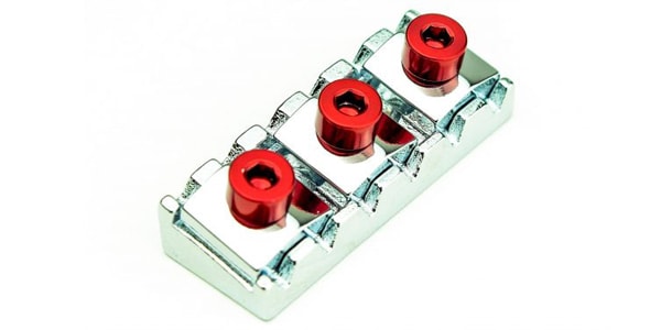 FU-Tone ( エフユートーン )  / Titanium Nut Clamping Screw Set (3) RED