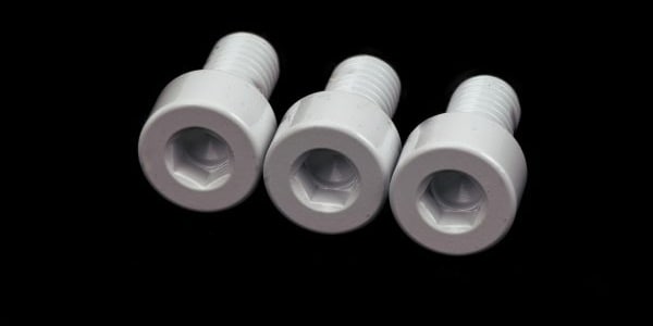 FU-Tone ( エフユートーン )  / Titanium Nut Clamping Screw Set (3) White