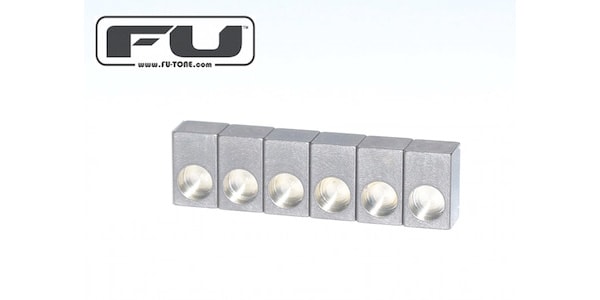 FU-Tone / Titanium Saddle Insert Set (6)