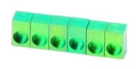 FU-Tone / Titanium Saddle Insert Set (6) GREEN