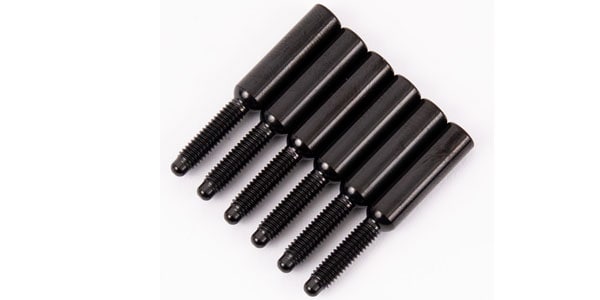 FU-Tone / Titanium String Lock Barrel Screw Set (6)-BLACK画像3