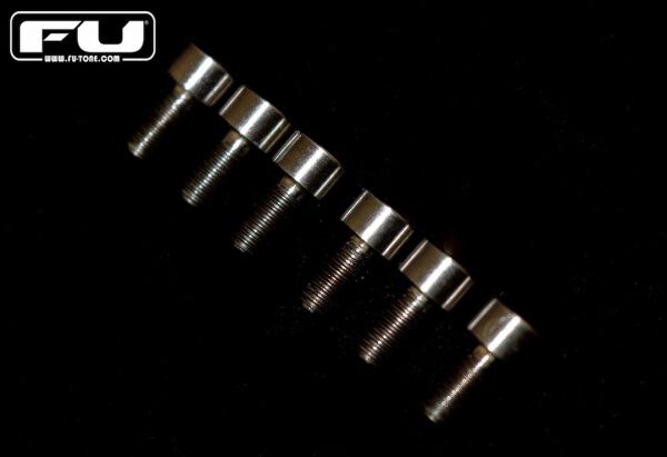 /Titanium Saddle Mounting Screw Set (6)