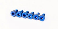 FU-Tone Titanium Saddle Mounting Screw Set BLUE