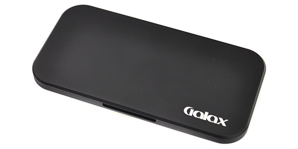 GALAX / GC-AB リードケース アルミ製薄型コンパクト ブラック