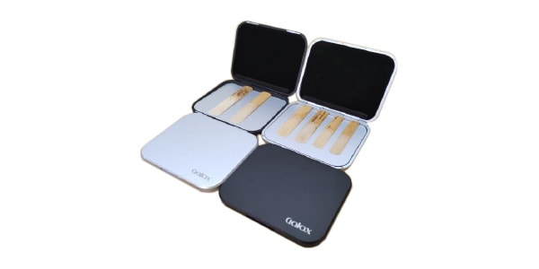 GALAX ( ギャラックス )  / GCC-AB  リードケース アルミ製薄型コンパクト ブラック