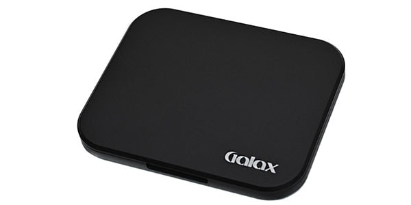 GALAX / GCC-AB Reed Case Aluminum Slim Compact - Black