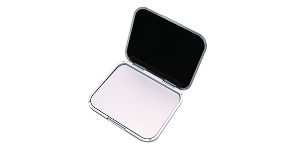 GALAX ( ギャラックス ) / GTC-AS リードケース アルミ製薄型コンパクト シルバー画像4