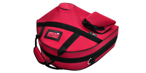 GALAX Ultra Case (Ultralight Compact Case) Horn Wine Red