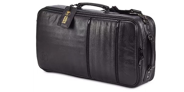 GARD Bags / GCTTL-BK Trumpet Case Triple Made of buffalo leather画像4