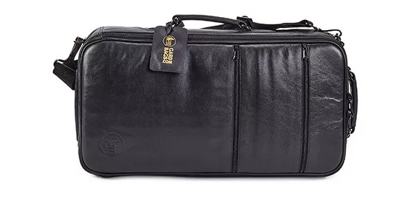 GARD Bags / GCTTL-BK Trumpet Case Triple Made of buffalo leather画像5