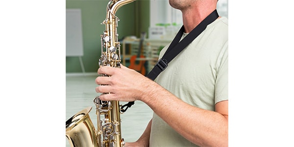 GATOR / GBNO-SAXSTRAP-BLK Sax strap画像3