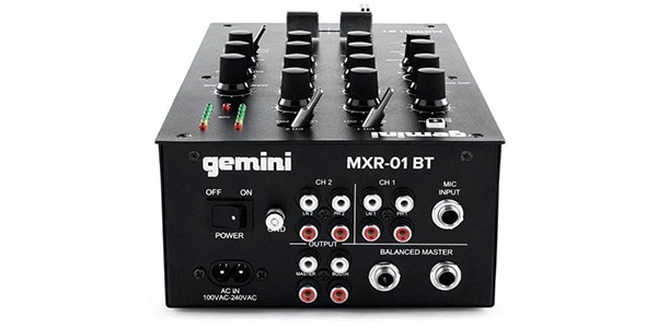 GEMINI ( ジェミナイ )  / MXR-01BT Bluetooth入力対応2ch DJミキサー画像3