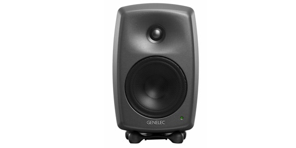 GENELEC 8030CP スタジオモニタースピーカー、1本、ダークグレー 高