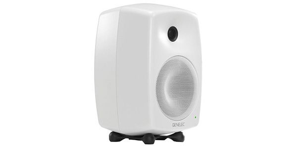 GENELEC 8040BWM スタジオモニタースピーカー、1本、ホワイト 高音質