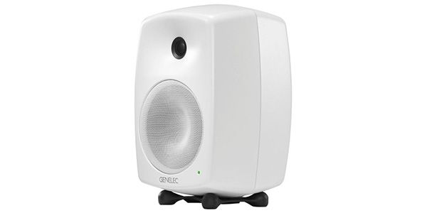 GENELEC 8040BWM スタジオモニタースピーカー、1本、ホワイト 高音質