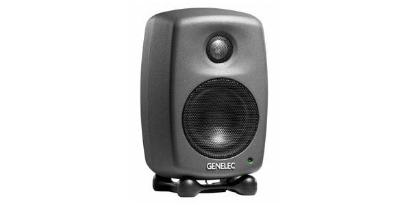 GENELEC 8010AW スタジオモニタースピーカー、1本、白 高音質 おすすめ