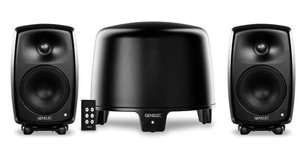 GENELEC ( ジェネレック )  / G Threeブラック+F Twoブラック 2.1ch Home Set
