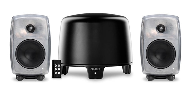 GENELEC ( ジェネレック )  / G Three RAWフィニッシュ+F Twoブラック 2.1ch Home Set