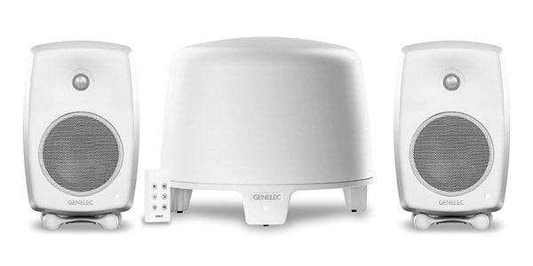 GENELEC ( ジェネレック )  / G Threeホワイト+F Twoホワイト 2.1ch Home Set