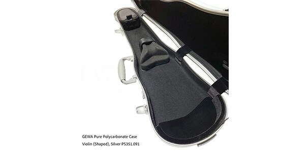 GEWA ( ゲヴァ ) Pure 1.8 バイオリンケース 4/4-3/4 Silver PS351.091