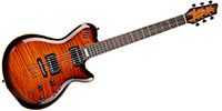 GODIN GUITAR LGX-SA Cognac Burst Flame AA