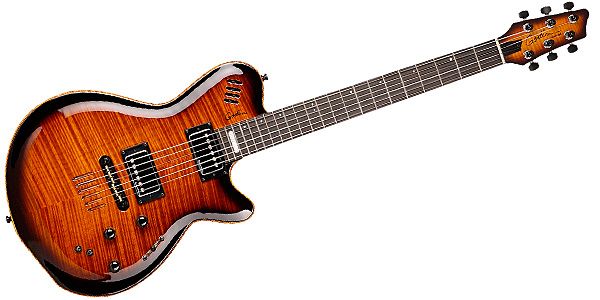 GODIN GUITAR/LGX-SA Cognac Burst Flame AA