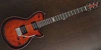 GODIN GUITAR LGXT Cognac Burst Flame AAA