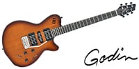 GODIN GUITAR xtSA Lightburst Flame