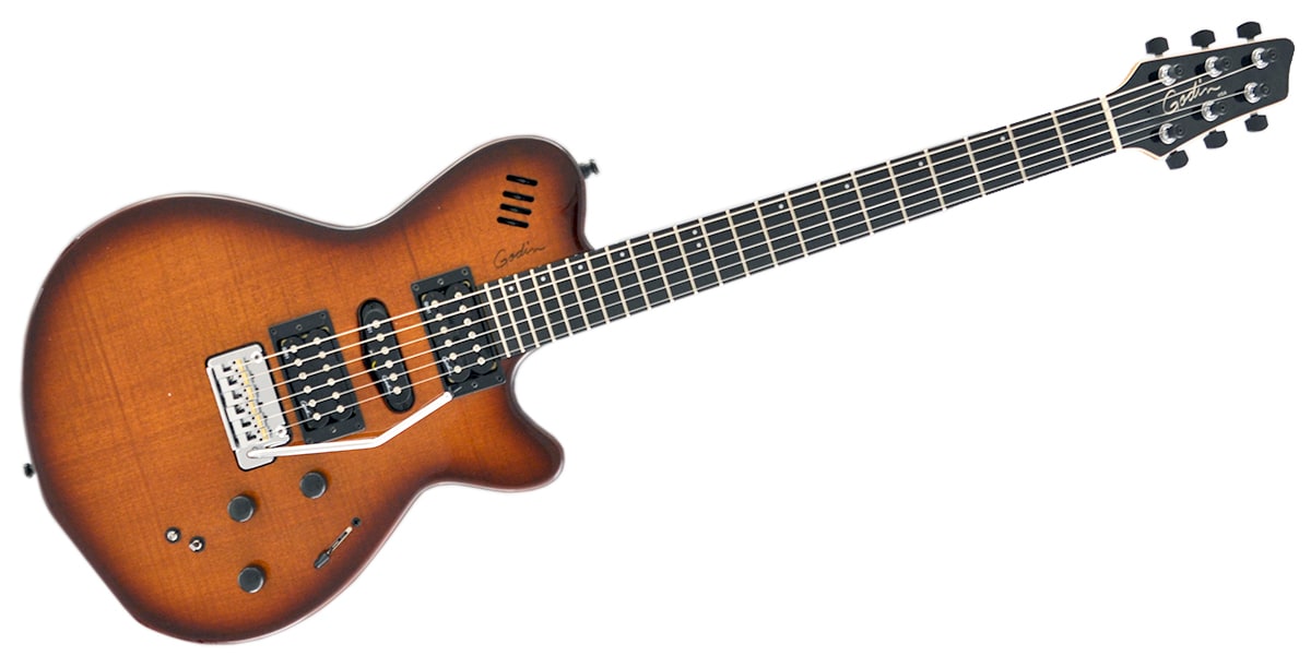 GODIN GUITAR/xtSA Lightburst Flame