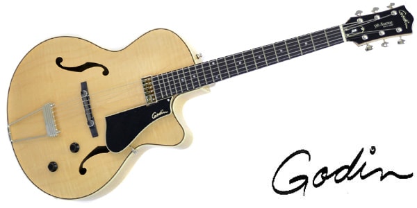 GODIN GUITAR / 5th Avenue Jazz Natural Flame