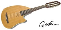 GODIN GUITAR Multioud Encore Nylon Natural SG Fretless 11-String