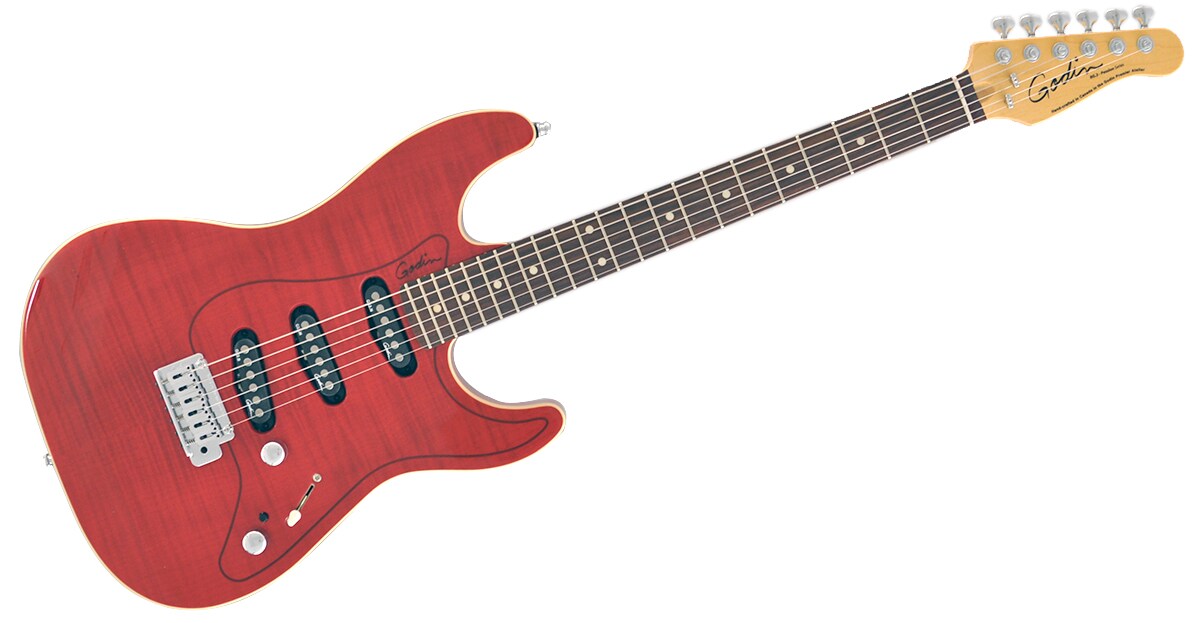 GODIN GUITAR/Passion RG-3 Trans Red Flame RN