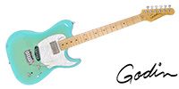 GODIN GUITAR/Session Custom &#039;59 Limited Coral Blue HG MN