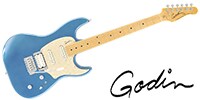 GODIN GUITAR Session LTD Desert Blue HG MN