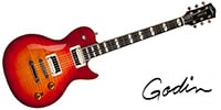 GODIN GUITAR Summit Classic Supreme LTD Cherry Burst Flame w/ Lollar ER