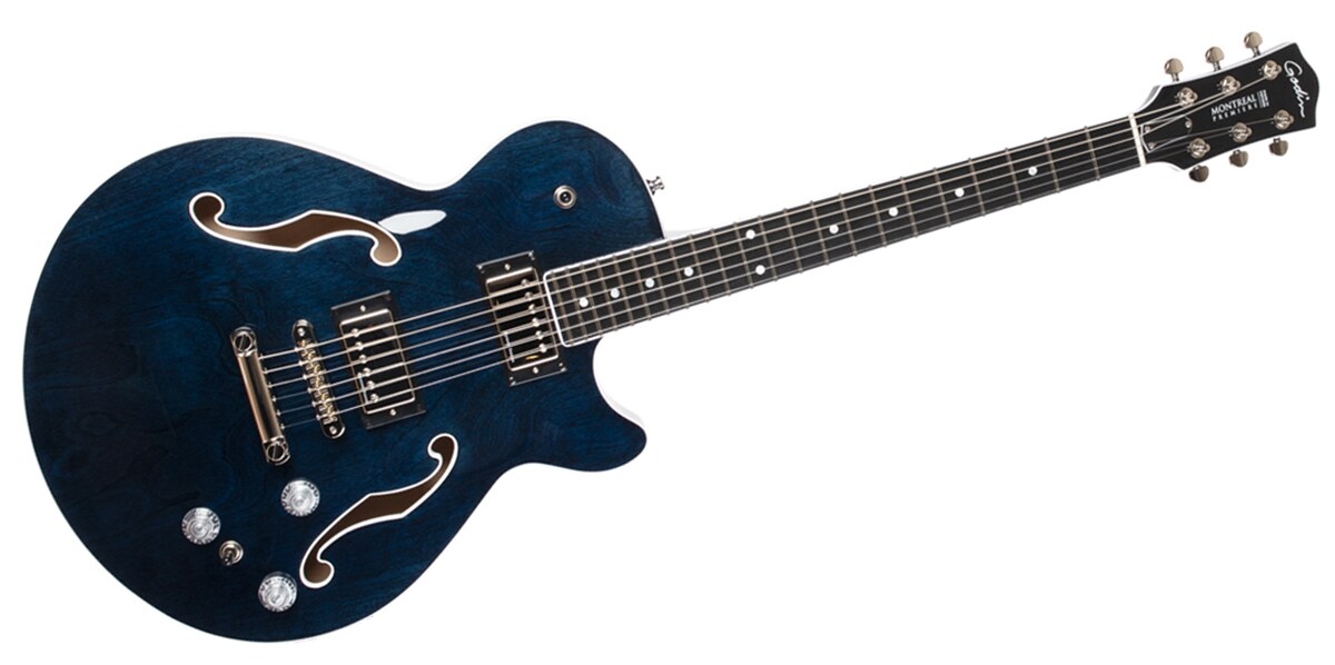 GODIN GUITAR/Montreal Premiere A/E Indigo Blue